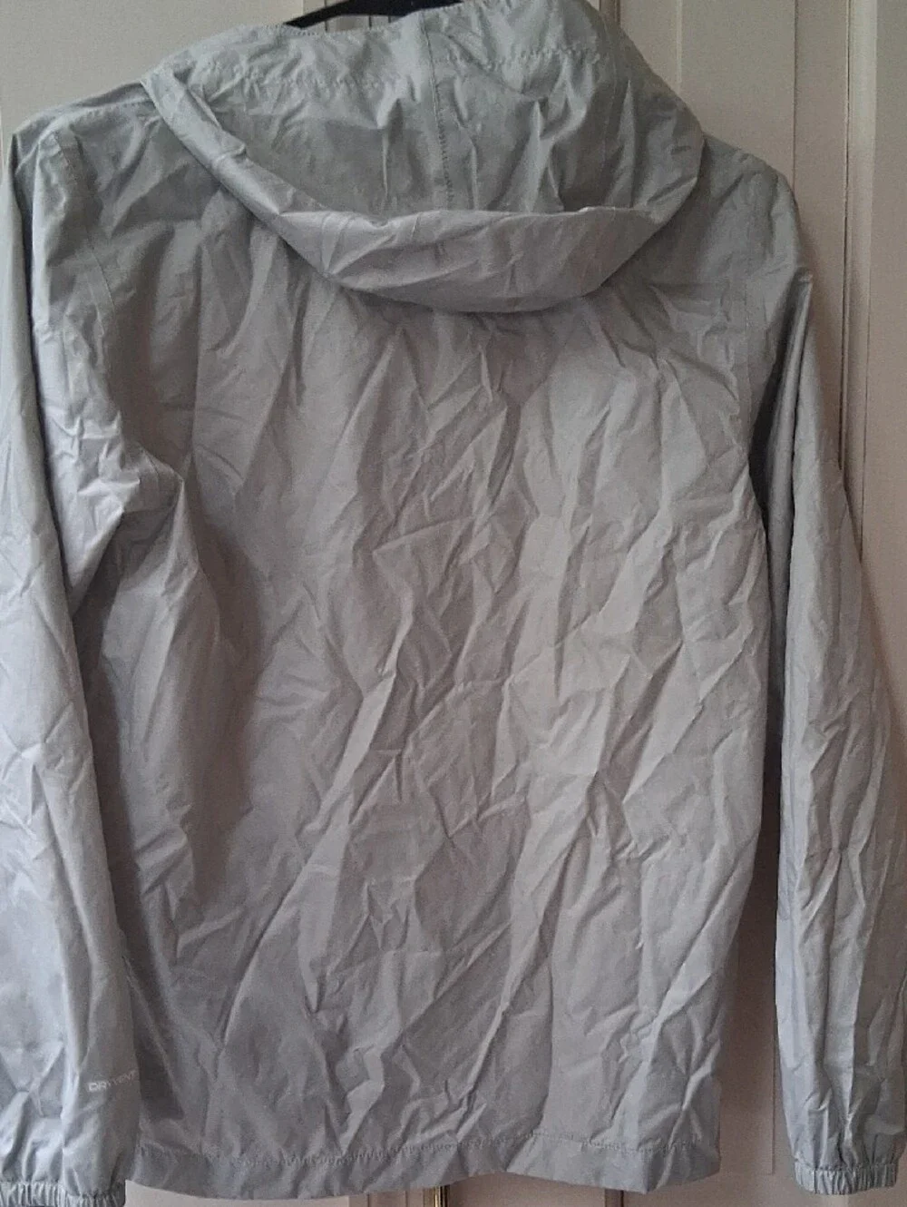 The North Face Light Silver Hooded Windbreaker
